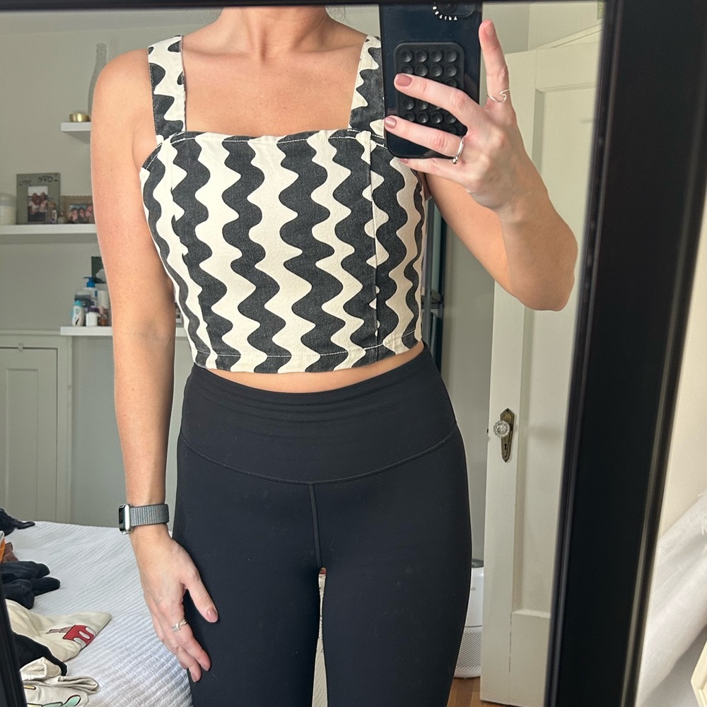 Cider Squiggle Top - Size L